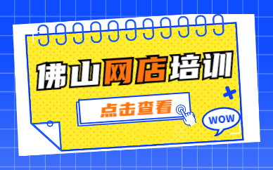 佛山网店培训