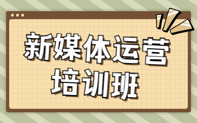 新媒体运营培训班