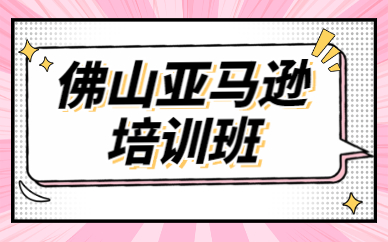 佛山亚马逊培训班