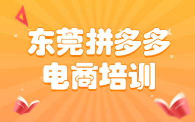 东莞拼多多电商培训