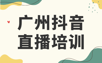 广州抖音直播培训