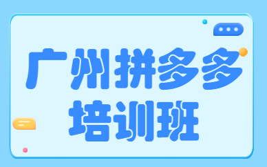 广州拼多多培训班
