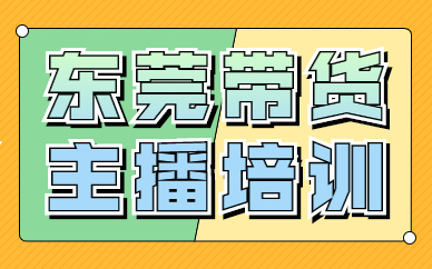 东莞带货主播培训