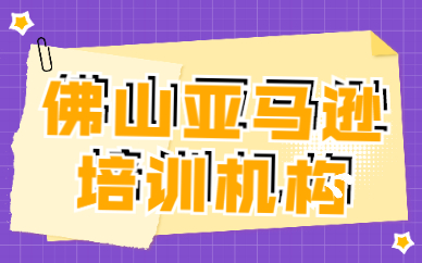 佛山亚马逊培训机构