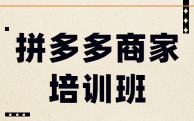 拼多多商家培训班