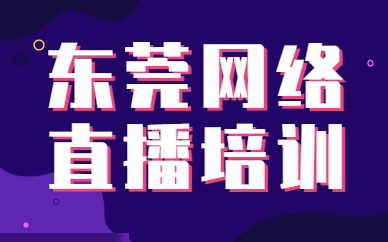 东莞网络直播培训
