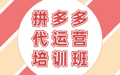 拼多多代运营培训班