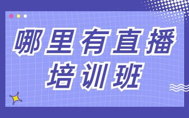 哪里有直播培训班