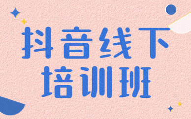 抖音线下培训班