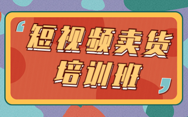 短视频卖货培训班