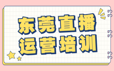 东莞直播运营培训