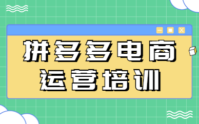 拼多多电商运营培训