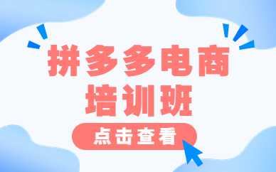 拼多多电商培训班