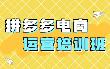 拼多多电商运营培训班