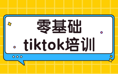 零基础tiktok培训