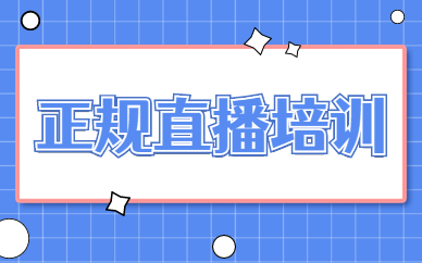 正规直播培训