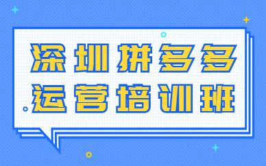 深圳拼多多运营培训班