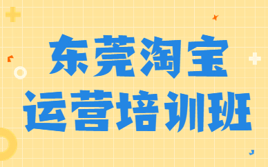 东莞淘宝运营培训班