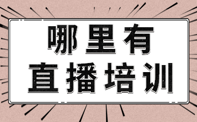 哪里有直播培训