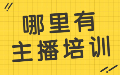 哪里有主播培训