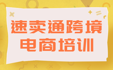 东莞速卖通跨境电商培训