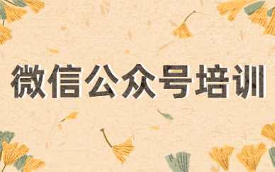微信公众号培训