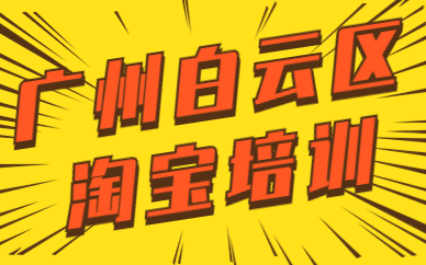 广州白云区淘宝培训
