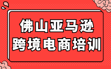 佛山亚马逊跨境电商培训