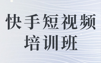 快手短视频培训班