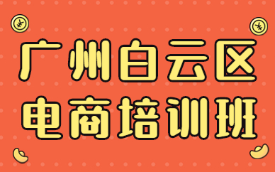 广州白云区电商培训班