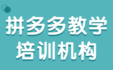 拼多多教学培训机构