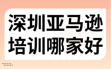 深圳亚马逊培训哪家好