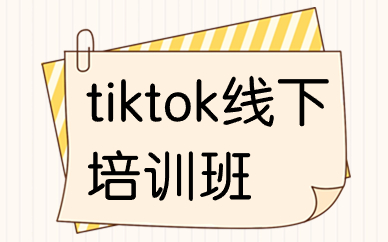 tiktok线下培训班