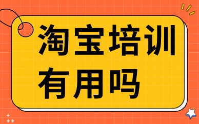 淘宝培训有用吗