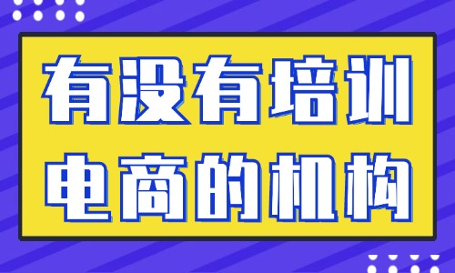 有没有培训电商的机构 - 美迪教育