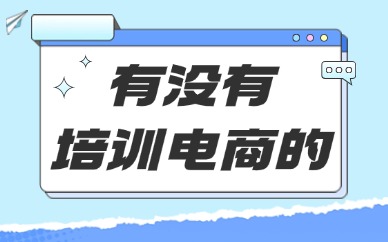 有没有培训电商的