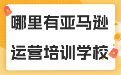 哪里有亚马逊运营培训学校