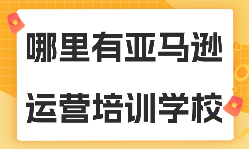 哪里有亚马逊运营培训学校 - 美迪教育