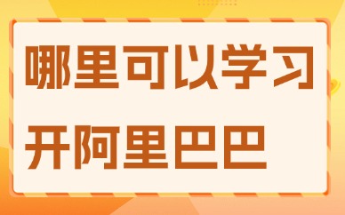 哪里可以学习开阿里巴巴