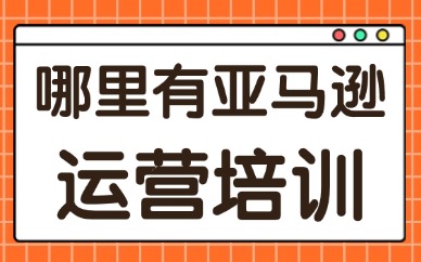 哪里有亚马逊运营培训