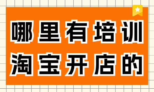 哪里有培训淘宝开店的机构 - 美迪教育