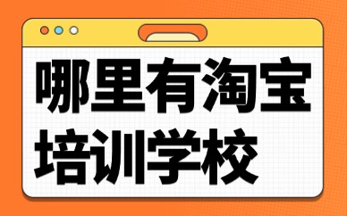 哪里有淘宝培训学校