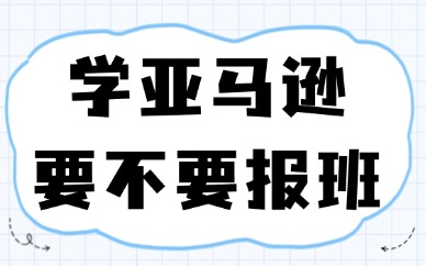 学亚马逊要不要报培训班