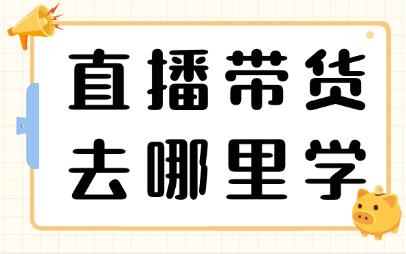 直播带货去哪里学比较专业