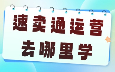 速卖通运营去哪里学