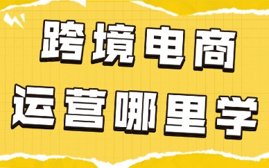 跨境电商运营去哪里学