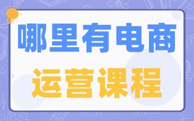 哪里有电商运营培训课程