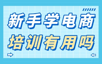 新手学电商运营培训有用吗