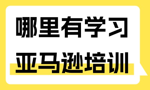 哪里有学习亚马逊培训 - 美迪教育
