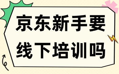 京东新手要线下培训吗